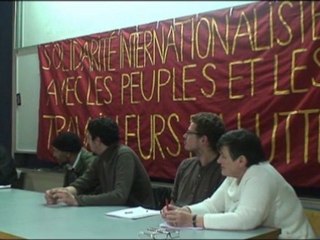 Table Rase - Meeting de solidarité avec les peuples et les travailleurs en lutte en Egypte, en Tunisie et ailleurs - Intervention Iran