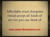 Affordable trash dumpster rental: Benefit Much, Spend Less with Dumpster rental services