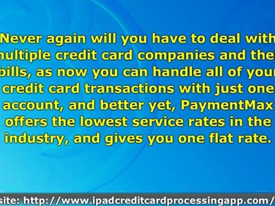 Signing Up For iPad Credit Card Processing With PaymentMax Is Simple And Offers Valuable Results!