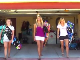 Kitesurf : Brit Chicks Ripping Australia