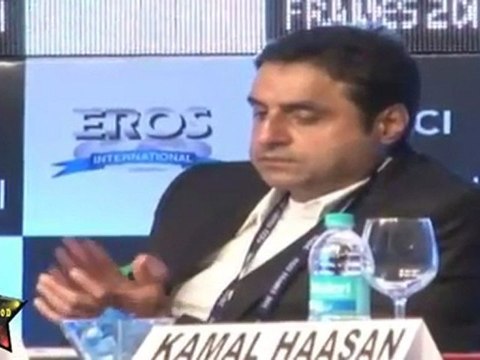 Yash Raj Chopra, Anushka Sharma, Kamal Haasan and Karan Johar at Ficci Frame 2011