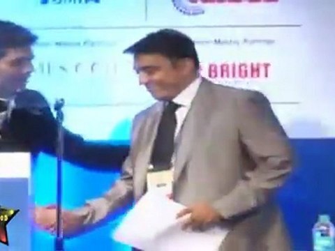 Yash Raj Chopra, Anushka Sharma, Kamal Haasan and Karan Johar at Ficci Frame 2011