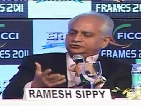 Ramesh Sippy At Ficci Frame 2011