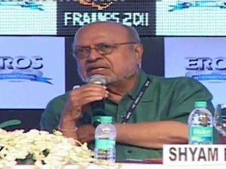 Shyam Benegal  At Ficci Frame 2011