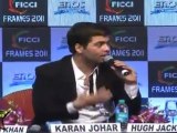 Hugh Jackman All Praises India & Mumbai At FICCI Frames 2011