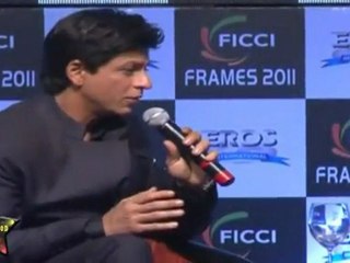 Shahrukh Khan Speaks About New Technology Of Film Making At FICCI Frames 2011