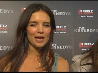 Katie Holmes & Tom Cruise hit the red carpet