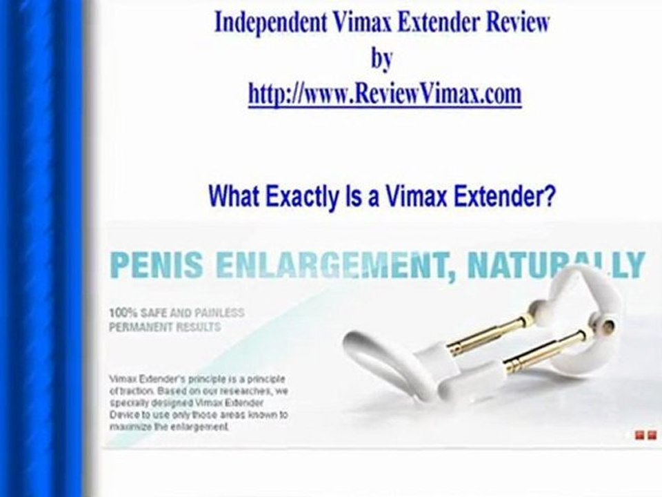 Vimax Extender Review