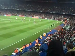 Ole en el Camp Nou - gol de Pedro