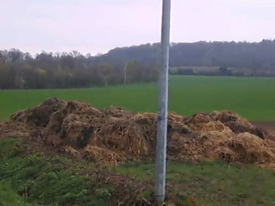 Le Maître d'équipage observant "son" territoire de chasse (Equipage de Lièvre)