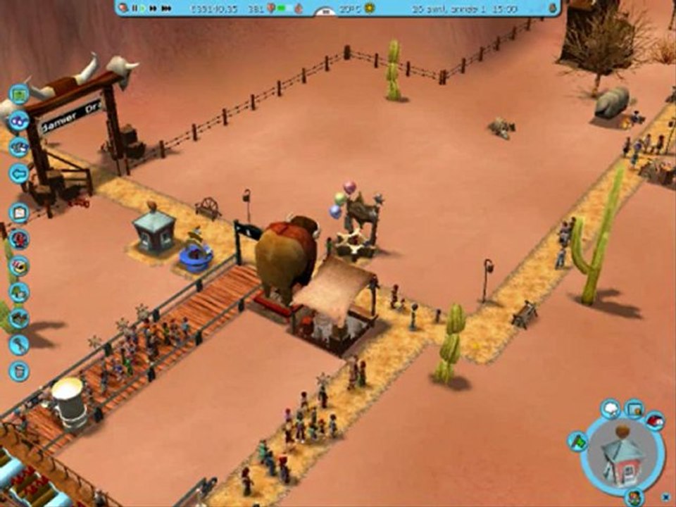 RCT3 frapsoluce pt.3 le Kart, ça Décoiffe !