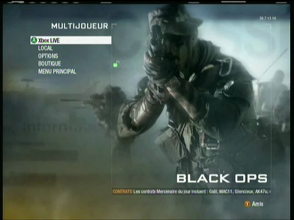 (Video Detente) Call of Duty black ops match a mort par equipe