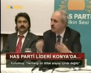 Numan Kurtulmuş Konya'ya Çıkarma Yaptı | 26-27 Mart 2011