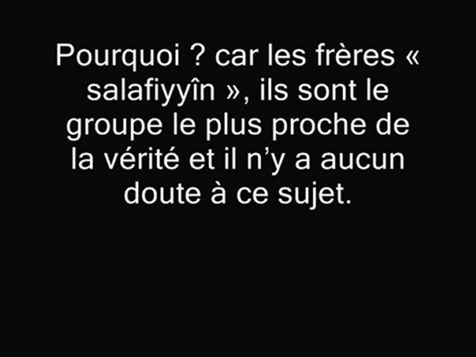 Faut-il s’appeler Salafi ? Réponse de Cheikh ibn al ‘Uthaymîn