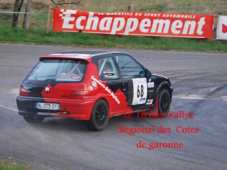 Rallye des cotes de garonne 2011