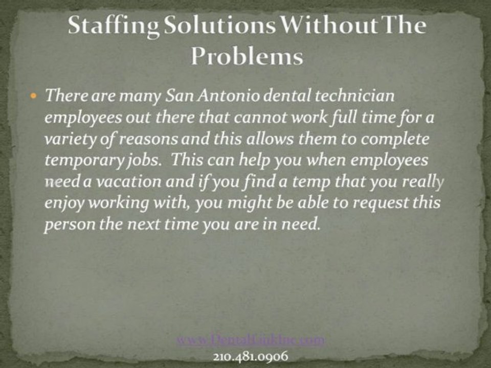 Problem Free San Antonio Staffing Solutions
