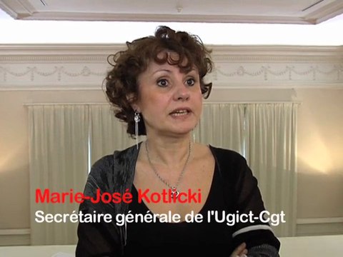 Ouverture du 16e congrès de l'Ugict-CGT à Vichy