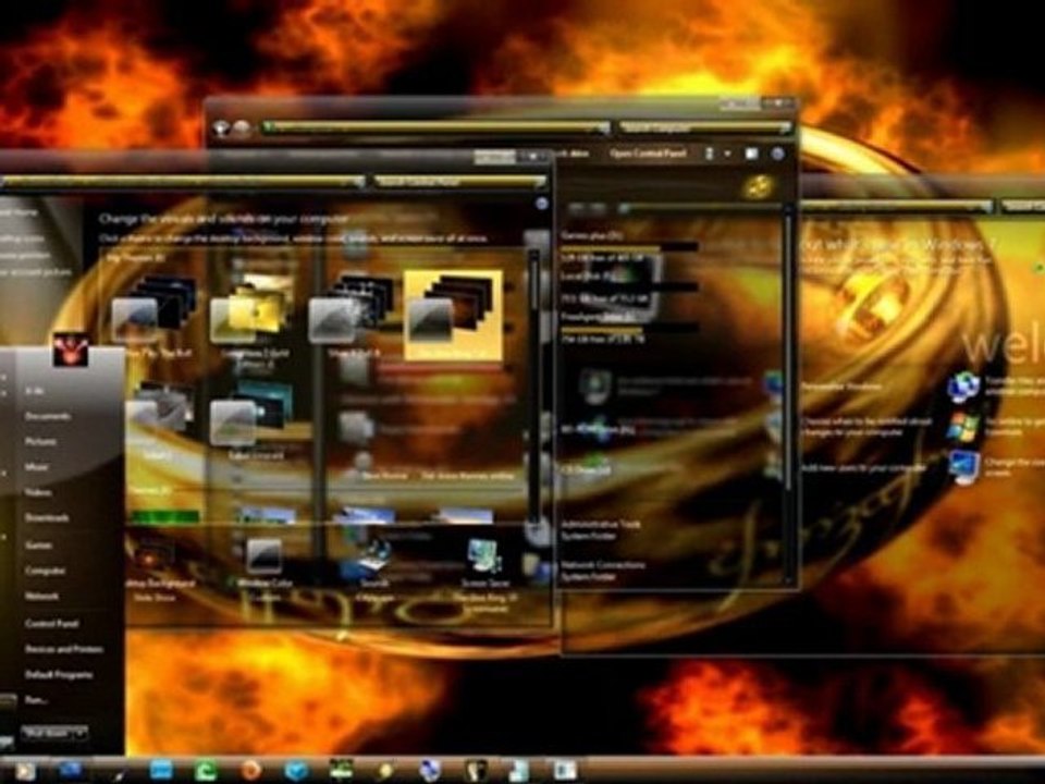 Lord Of The Ring Aero Theme For Windows 7 [FREE]