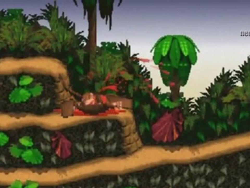 Dorkly Bits Diddy Kong's Barrel Trouble [RUS]