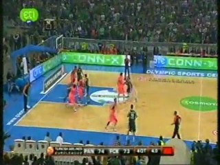PANATHINAIKOS-BARCELONA 76-74 (2-1)