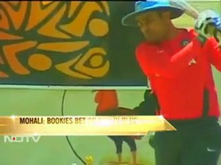 Bookies' odds on India