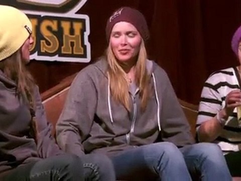 Cliff Skiing Session - Day 3 Red Bull Cold Rush 2011