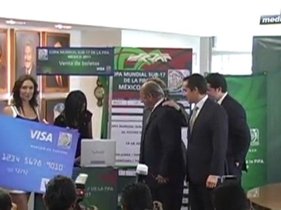 Medio Tiempo.com - Presentaron el boleto para Mundial Sub-17