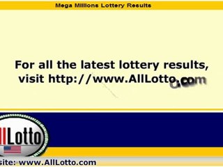 Mega Millions Lottery Drawing Results for March 29, 2011