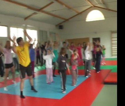 Cours de fitness - parcours du coeur 2011