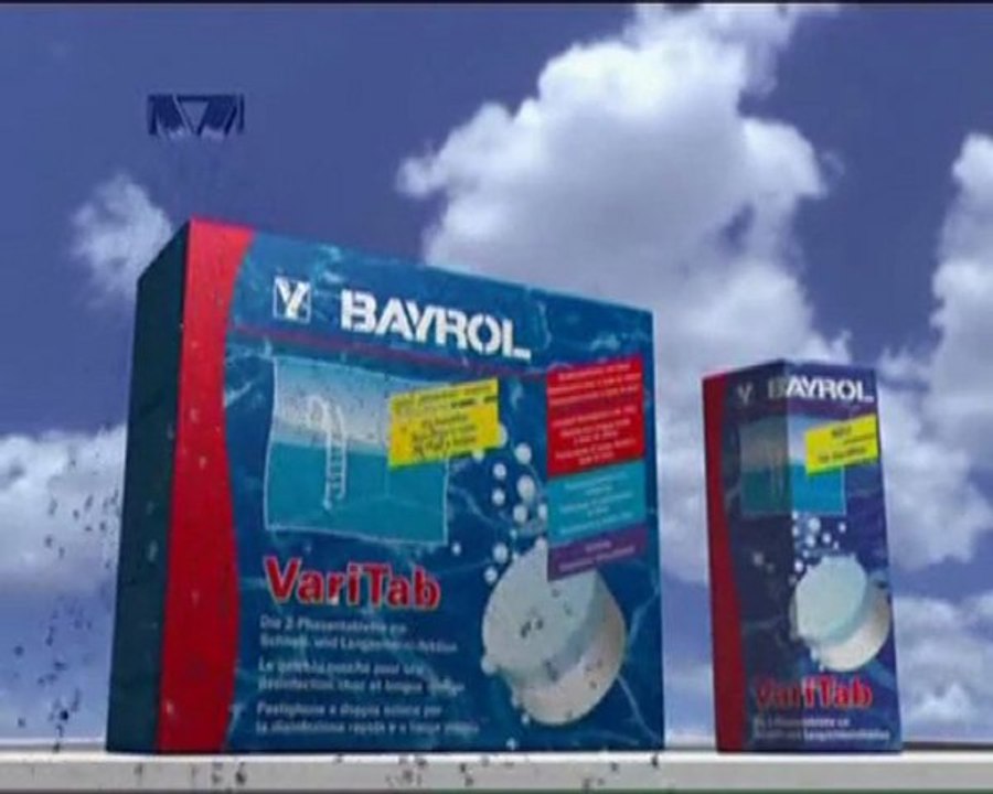 Traitement piscine Bayrol VARITAB chlore VigiPiscine