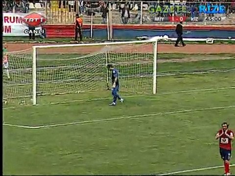 Mersin idman yurdu 3:0 çaykur rizespor