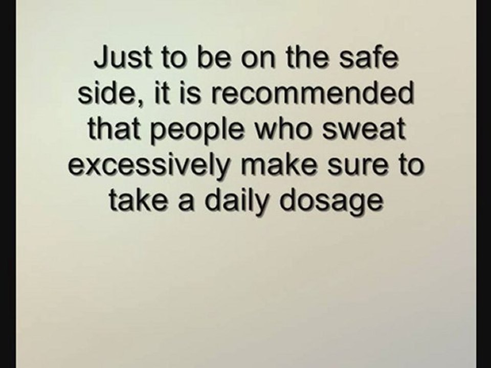 Useful Herbs To Stop Hyperhidrosis - Stop Underarm Sweat