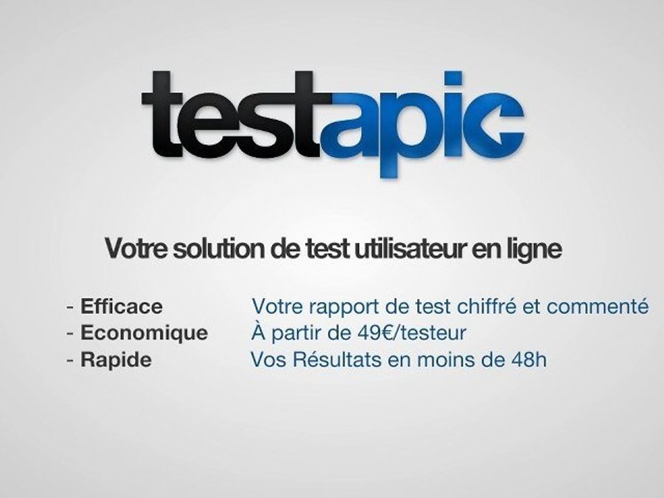 Testapic - Visite Guidée