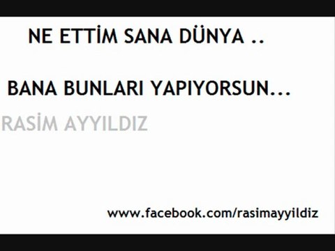 Ahmet Kaya Unutursun ~ Rasim Ayyıldız ♥
