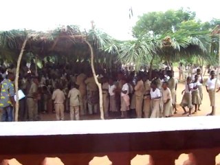 Cérémonie accueil CEG ville 2 Afagnan