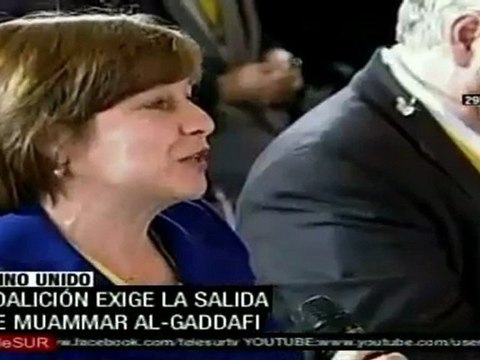 Líderes de las fuerzas aliadas analizan salida de Gaddafi
