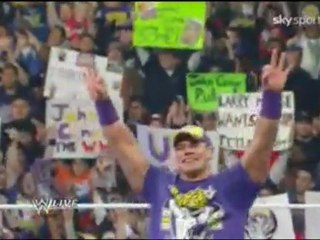 wwe the rock cena and miz promo 2011
