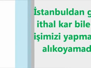 kasa yıkamaya kar geldi