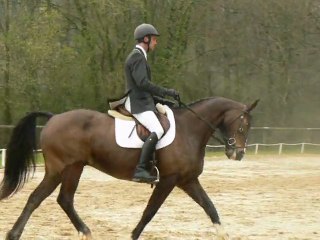 Nicolas sur Kalamaki.Amateur 3 B - 27 mars 2011.dressage Laval.