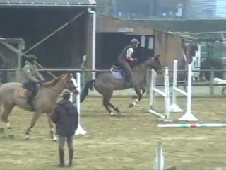ROYÔME DE LANCELOT EN STAGE DE CSO AVEC JEAN-RENAUD ADDE