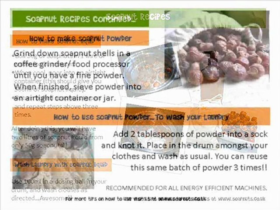 how to use soapnuts