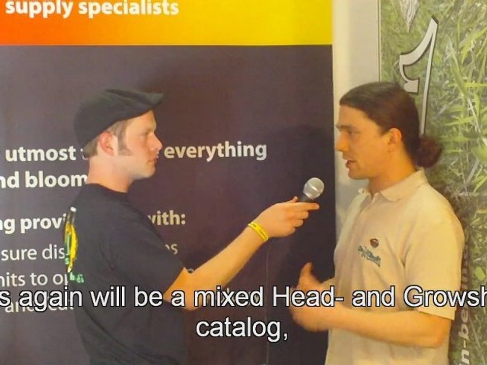 Spannabis Messe 2011 - Interview mit Stefan Mack von Grow In Berlin