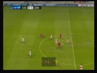 マスターリーグ9年目　UEFA CLトーナメント1回戦1stleg vsアヤックス ウイイレ2011