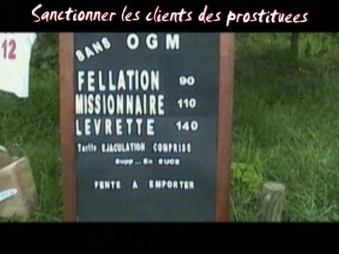 Bachelot part en guerre contre les clients des prostituées