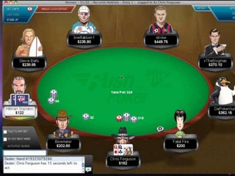 Chris Ferguson - Rush Poker Cash Game Strategy