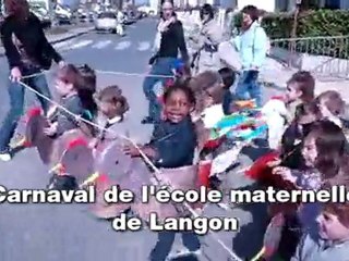Langon : carnaval de l'école maternelle