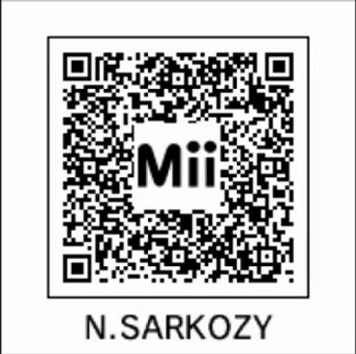 QR Code mii Nicolas SARKOZY