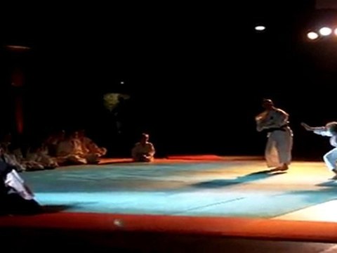 Shorinji Kempo à la soirée arts martiaux de Jouy le Moutier en 2010