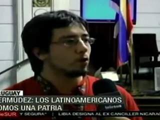 Preparan bienvenida para Hugo Chávez en Uruguay