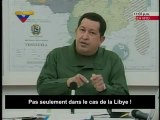 Chavez et les révoltes dans le monde arabe
